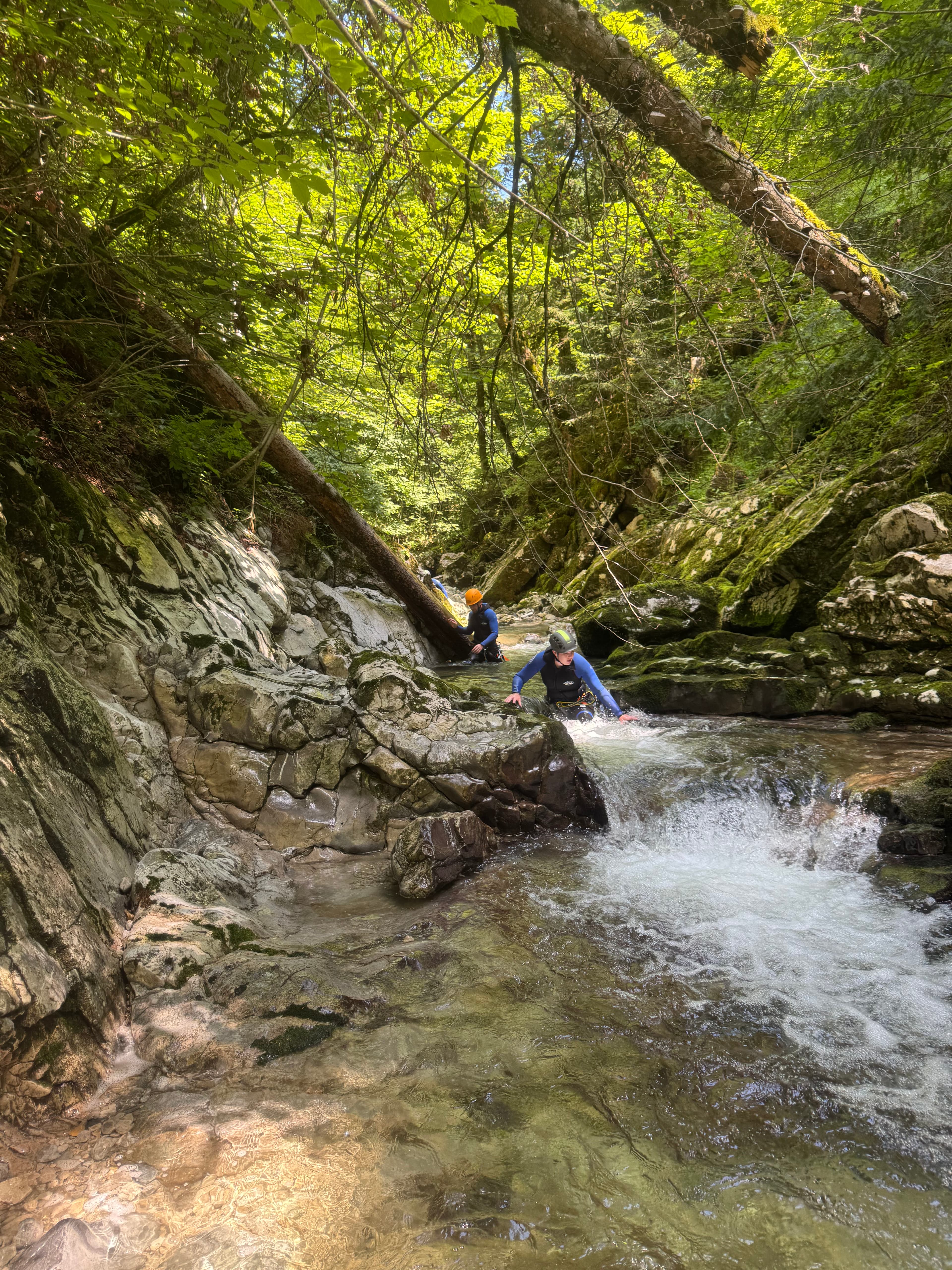 Teambuilding mit Canyoning in Tirol